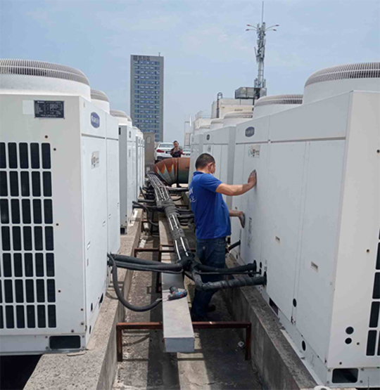 连平中央空调制热和不制冷系统维修方法